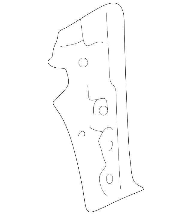 LC6270230D Деталь INNER PILLAR, RIGHT