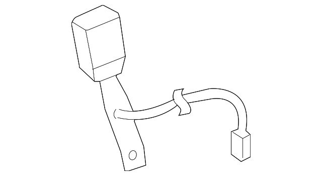 73230-42100-E2 Деталь BUCKLE, LEFT
