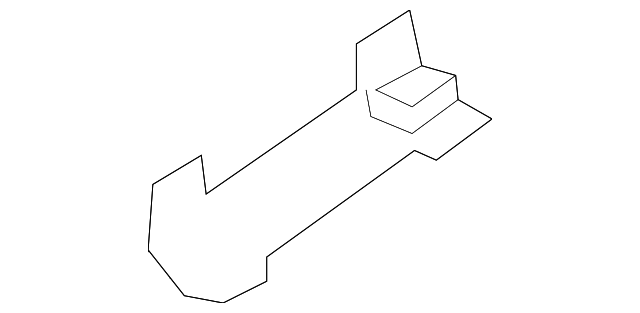 51-13-7-070-747 Деталь ROOF MOLDING CLIP, LEFT