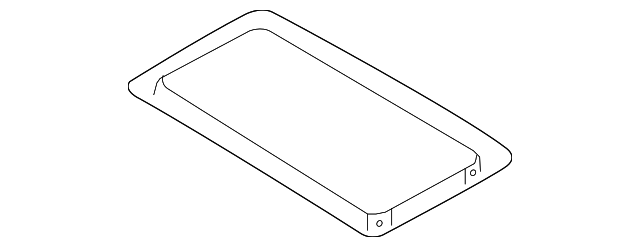 5L8Z-7850054-AA Деталь SUNROOF GLASS