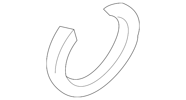 BB5Z-4B422-A Деталь AXLE ASSY CLIP, LEFT