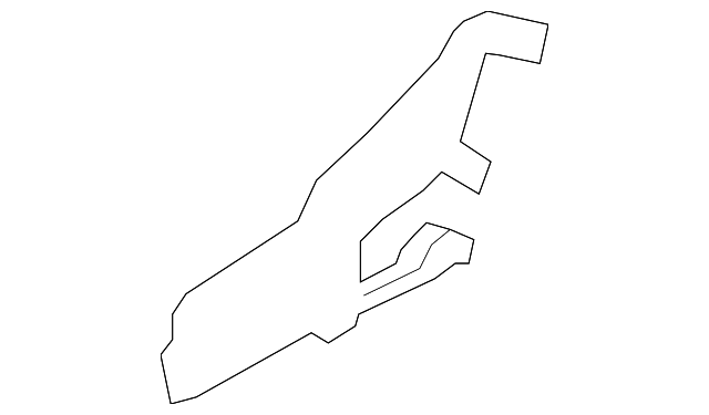 83484-A5000 LATCH ASSY RETAINER, LEFT