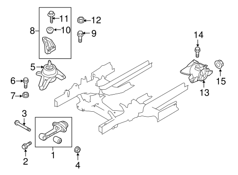 Sportage ENGINE & TRANS MOUNTING