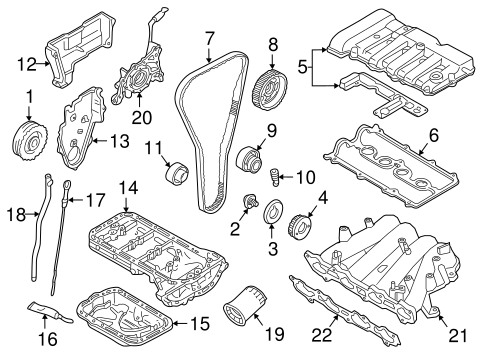 Protege ENGINE PARTS