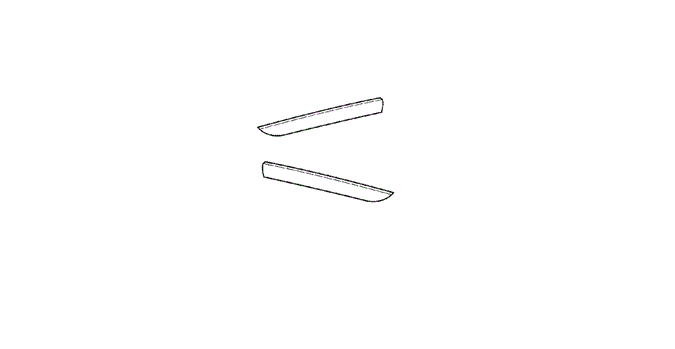 ACCESSORIES/CENTER TRIM KIT (BURLWOOD LOOK) for 2003 Honda ACCORD SEDAN #1