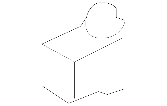 61248AG000 Деталь DOOR GLASS SLIDER, LEFT
