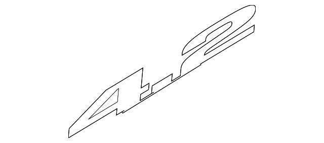 4F0-853-743-D-2ZZ Деталь NAMEPLATE