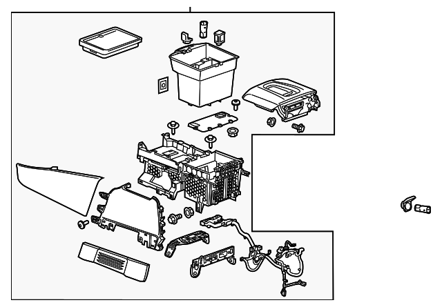 23268287 CONSOLE ASSY