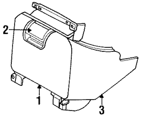 Grand Caravan FRONT CONSOLE