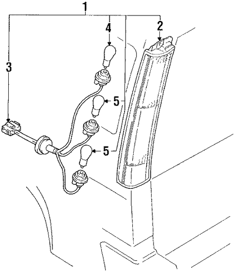 Corolla TAIL LAMPS