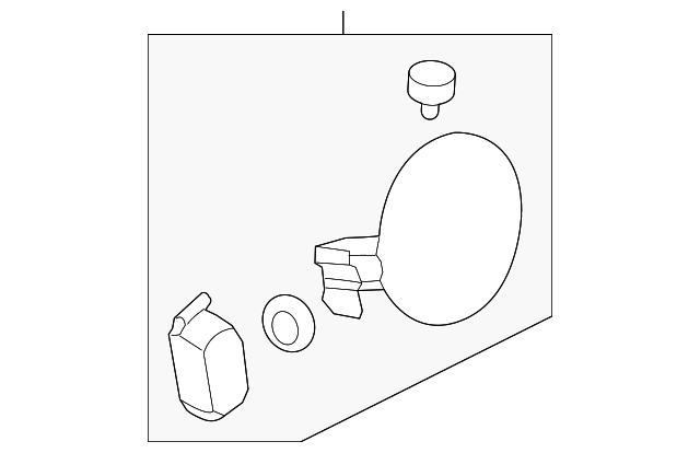 69510-0U000 FUEL DOOR