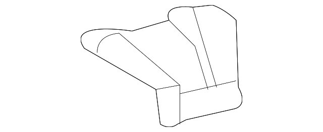 61247-AC030 REINF BRACKET, RIGHT