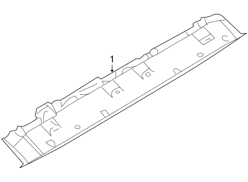Jetta HIGH MOUNTED STOP LAMP