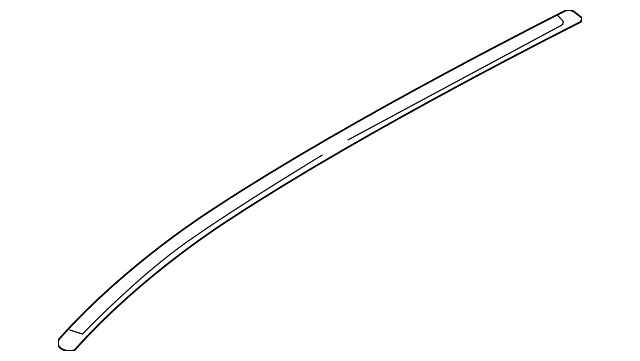 7400A351 Деталь ROOF MOLDING, LEFT