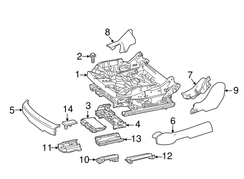 SL550 TRACKS & COMPONENTS