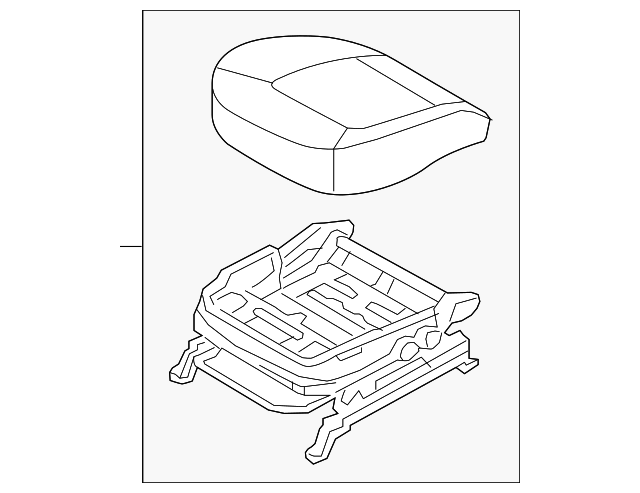 88104-3W240EAP Деталь CUSHION ASSY