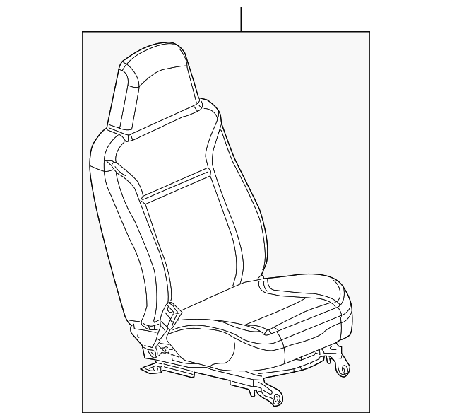8151420120 Деталь SEAT ASSY, LEFT