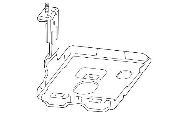 25796481 Деталь BATTERY TRAY