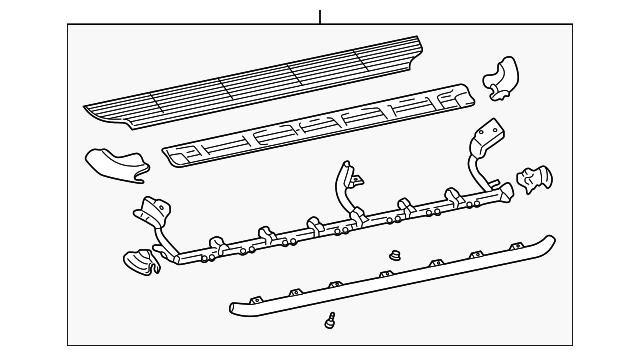 96100-2W300 Деталь RUNNING BOARD, RIGHT