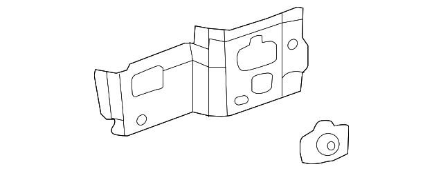 8V5-813-543 Деталь FILLER PLATE, LEFT