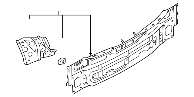 8V5-813-331-TB Деталь REAR BODY PANEL