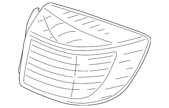 3567080J50 Деталь TAIL LAMP, LEFT