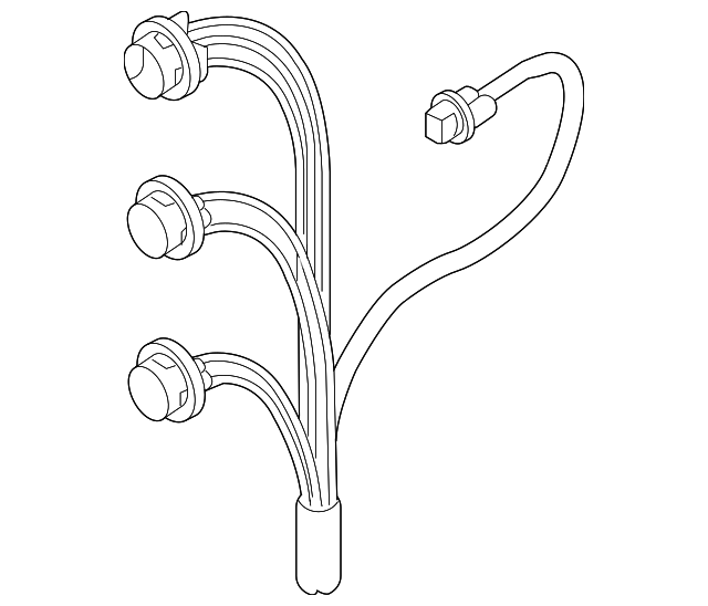 3565880J50 Деталь SOCKET & WIRE, LEFT