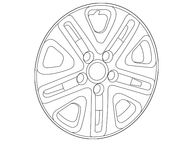4726433AA Деталь WHEEL COVER