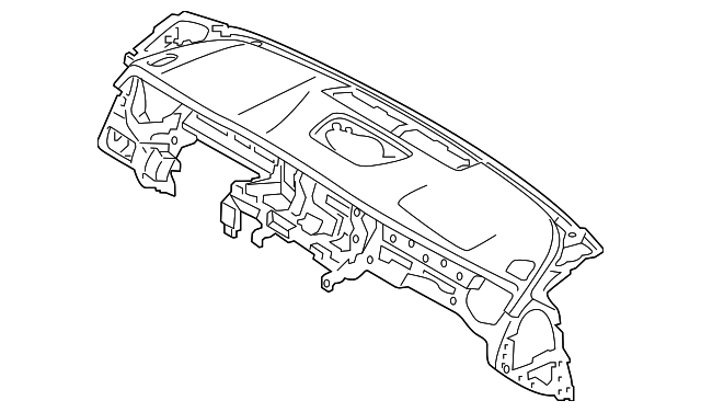 84710-3T710BNH Деталь INSTRUMENT PANEL