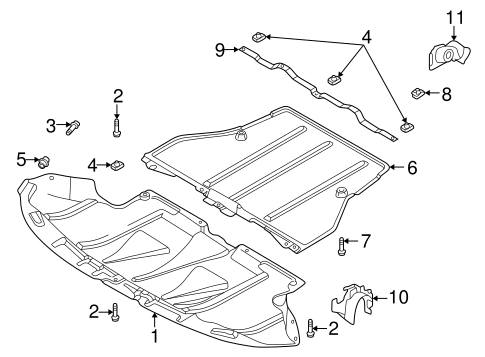 Passat SPLASH SHIELDS