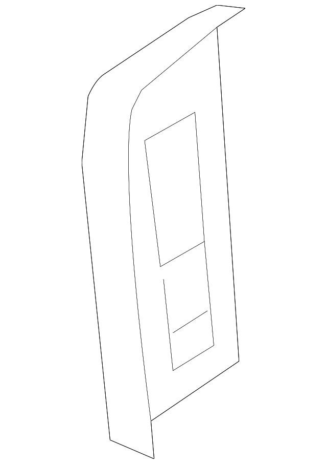 68230221AA Деталь CORNER PANEL, LEFT