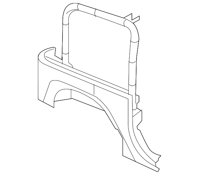 68003228AF Деталь QUARTER PNL ASSY, RIGHT