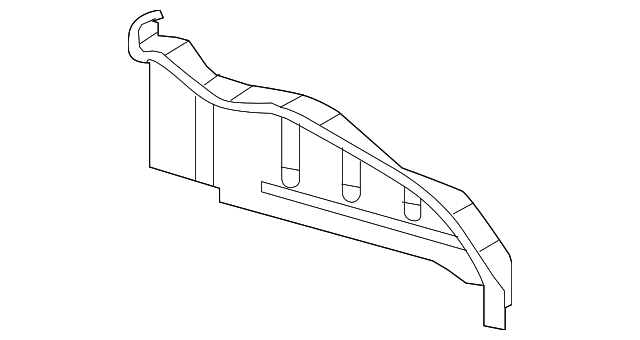 55395895AF Деталь INNER QTR PANEL, LEFT