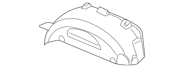 55157126AK Деталь WHEELHOUSE LINER, RIGHT