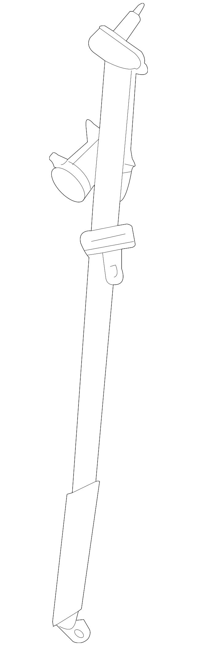 89844-ZM78A Деталь BELT & RETRACTOR, RIGHT