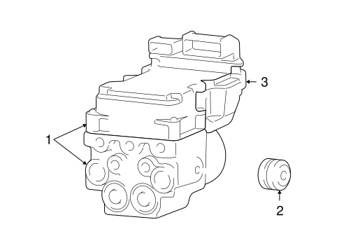Ram 1500 ABS COMPONENTS 3