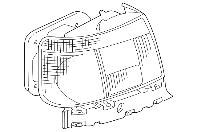 8D0-945-111-B TAIL LAMP ASSY, LEFT