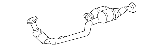 5135432AA Деталь CATALYTIC CNVRTR, LEFT