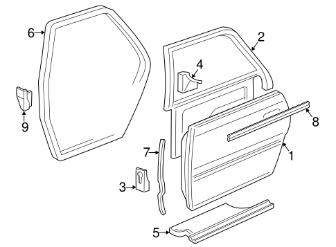 A8 Quattro DOOR & COMPONENTS 3