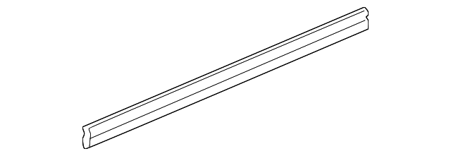 4D4-839-477 Деталь UPPER W'STRIP, LEFT