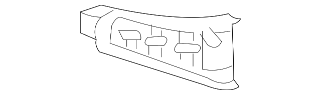 53218-60100 Деталь RADIATOR BRACKET