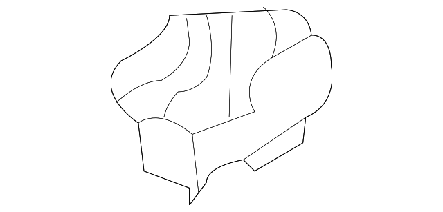89061-4D110KS Деталь LATCH COVER, LEFT