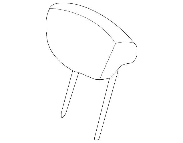 89700-4D111CS8 Деталь HEADREST, LEFT