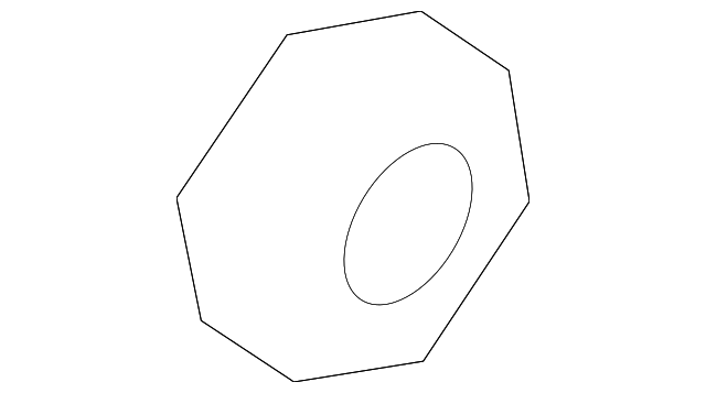9989-10-800S Деталь MOUNT BRACKET NUT