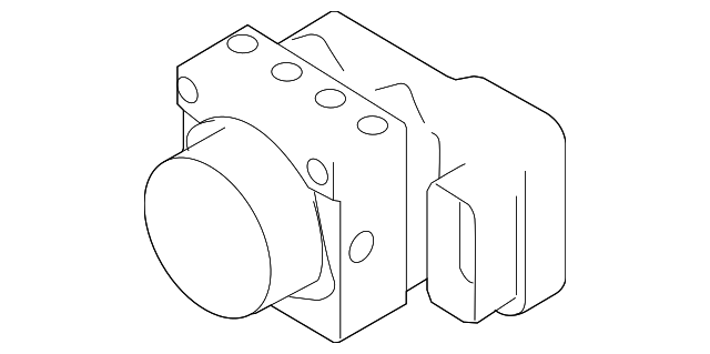 GSYL-43-7A0A Деталь ABS CONTROL UNIT
