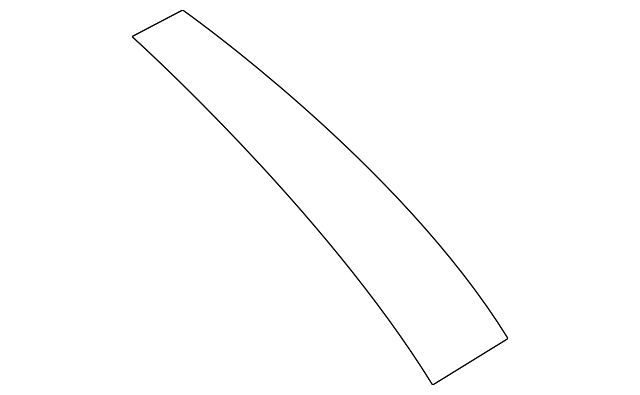8T4Z-7841018-A Деталь REAR MOLDING, RIGHT