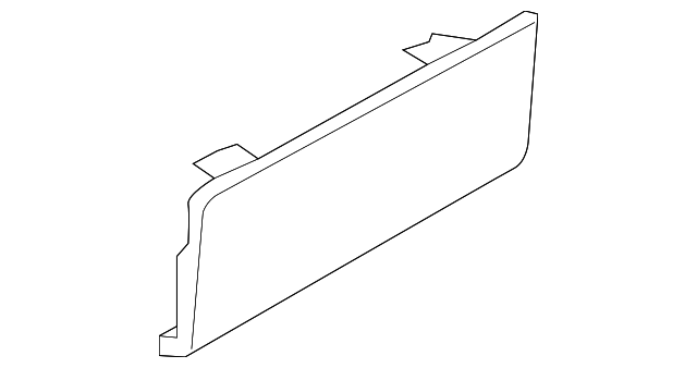 FL3Z-15237W24-BA Деталь BEZEL, LEFT