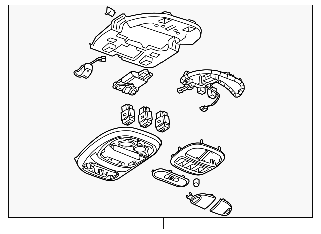 8157958050 Деталь CONSOLE ASSY