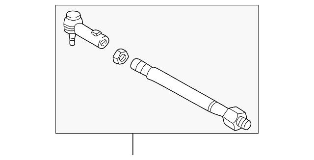 1J0-422-804-A Деталь TIE ROD ASSY, RIGHT