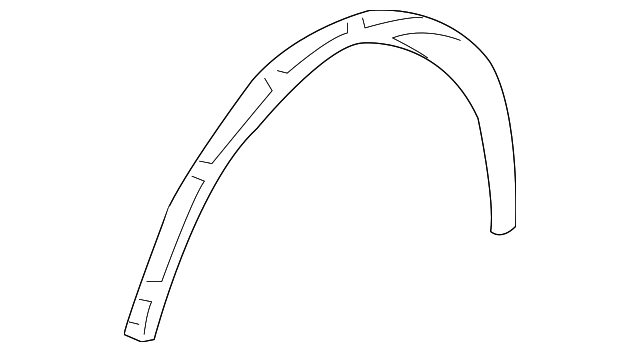 75873-33020 WHEEL OPNG MLDG, RIGHT